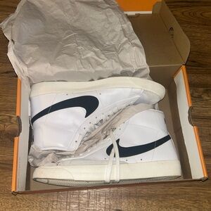 NWT!!! Nike White and Black High-Tops